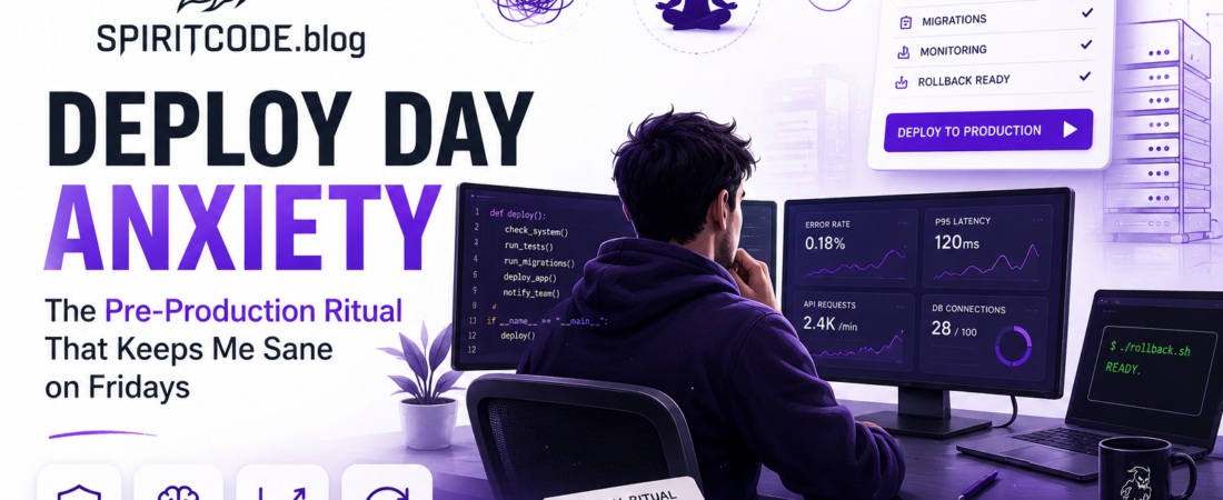 Deploy Day Anxiety: The Pre-Production Ritual That Keeps Me Sane on Fridays