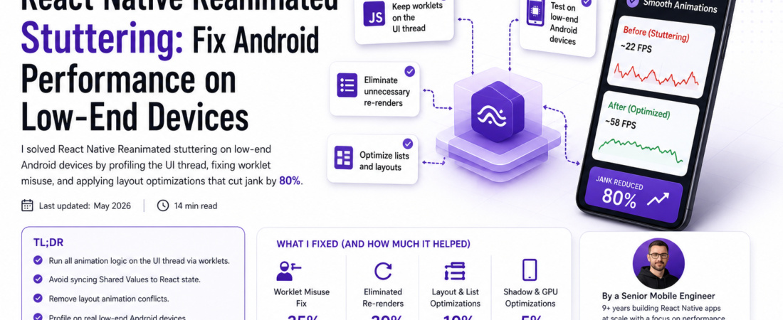React Native Reanimated Stuttering: Fix Android Performance on Low-End Devices