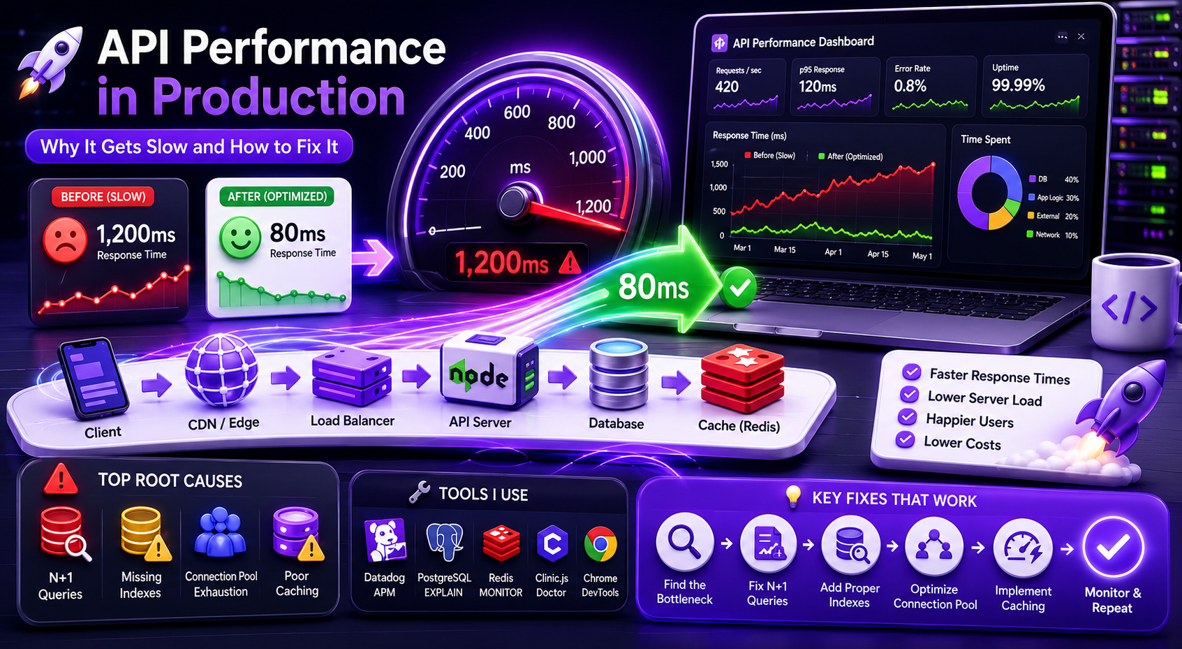 API Performance in Production: Why It Gets Slow and How to Fix It