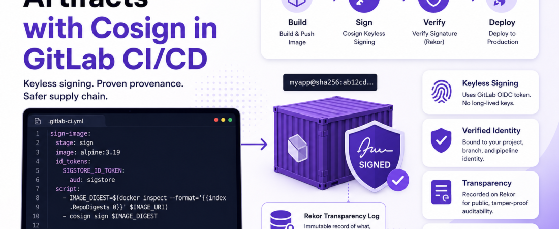 Sign Software Artifacts with Cosign in GitLab CI/CD