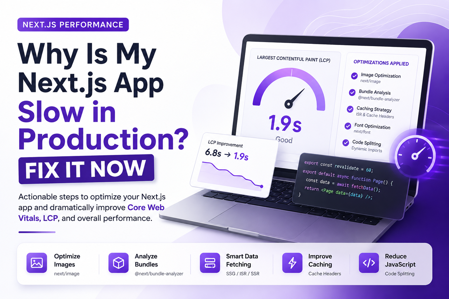 Why Is My Next.js App Slow in Production? Fix It Now