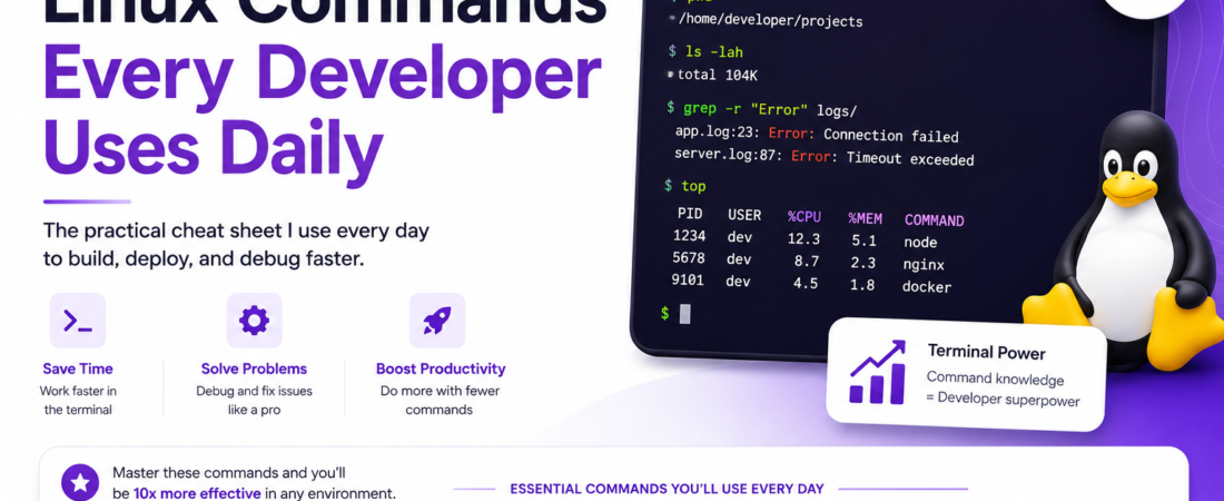 Linux Commands Every Developer Uses Daily
