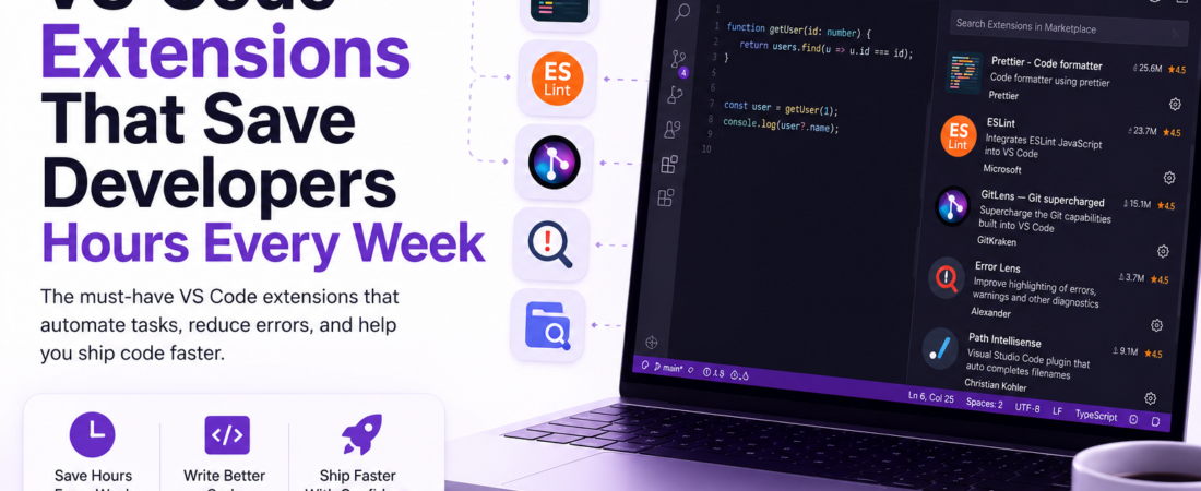 VS Code Extensions That Save Developers Hours Every Week