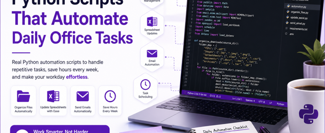 Python Scripts That Automate Daily Office Tasks
