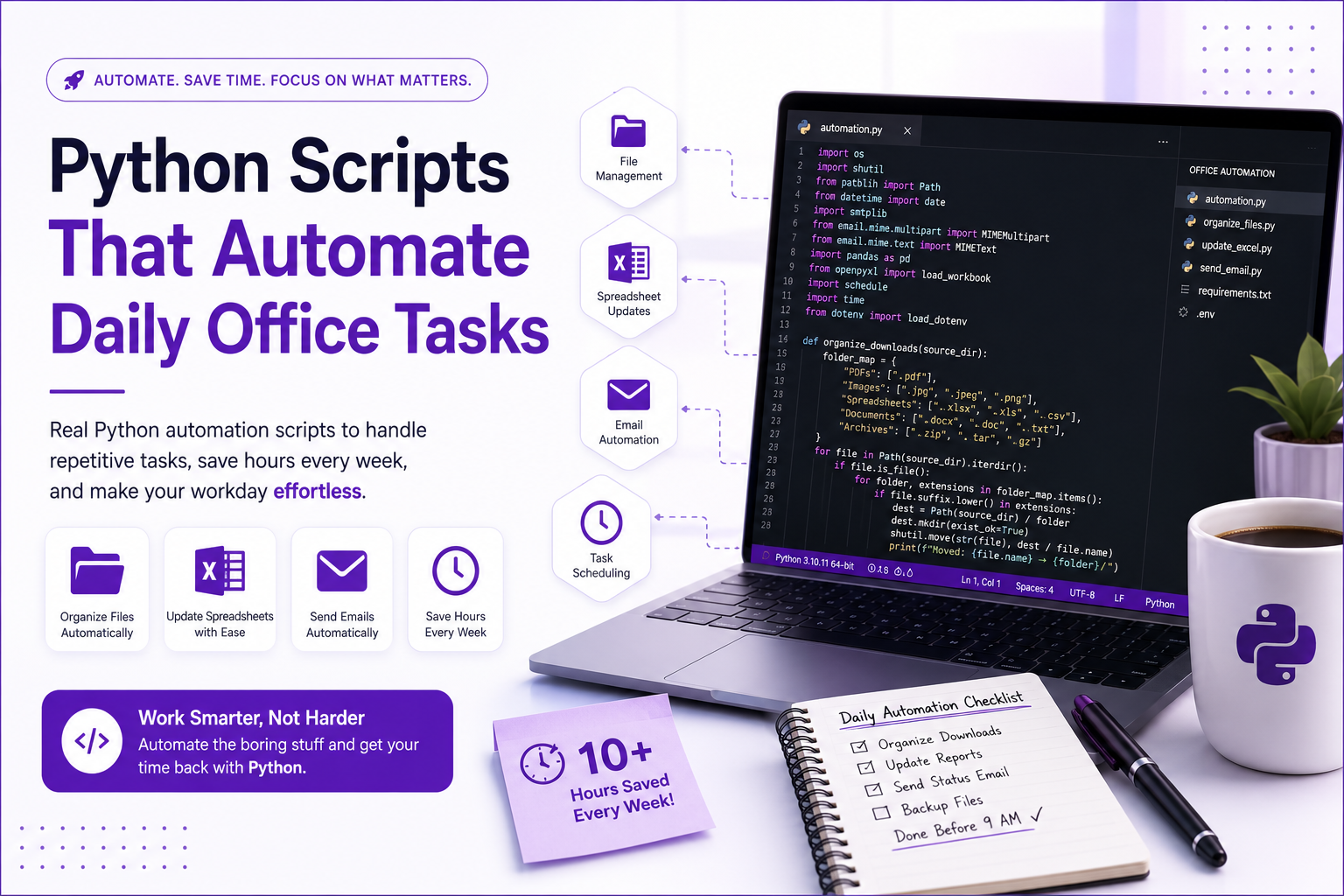 Python Scripts That Automate Daily Office Tasks