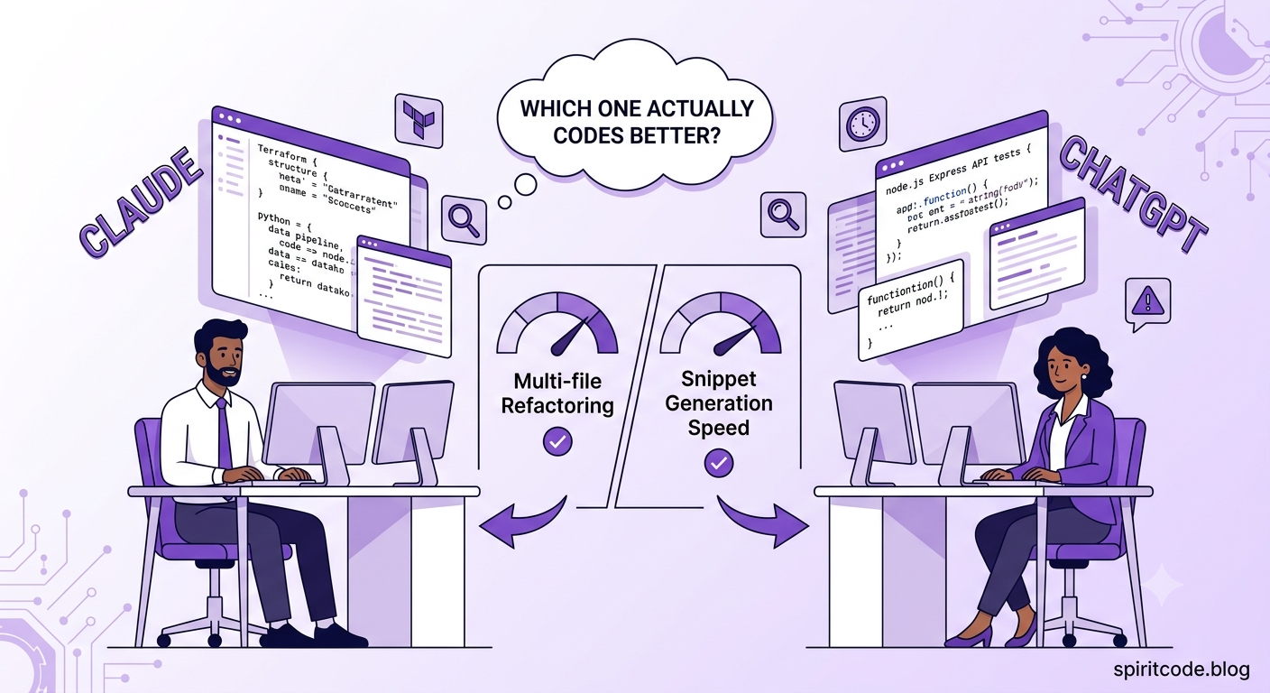 Claude vs ChatGPT: Which One Actually Codes Better?
