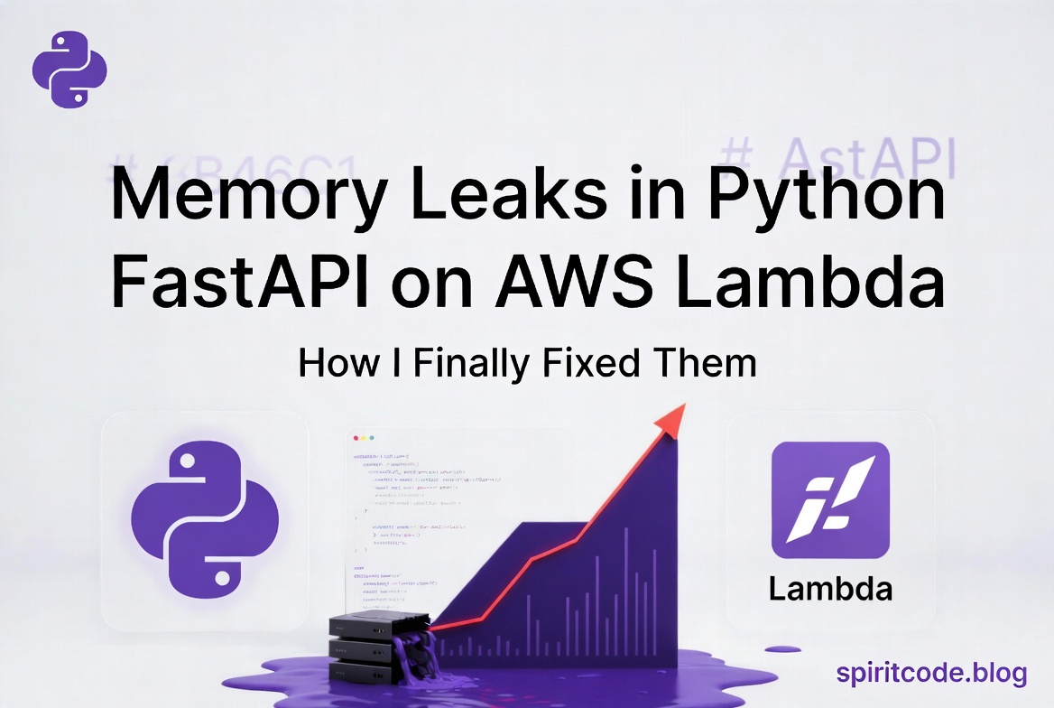 Memory Leaks in Python FastAPI on AWS Lambda: How I Finally Fixed Them