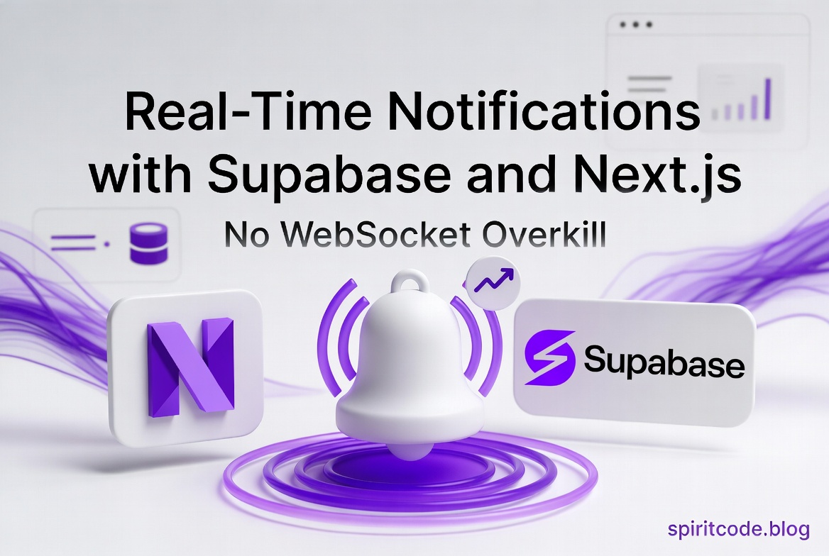 Real-Time Notifications with Supabase and Next.js: No WebSocket Overkill