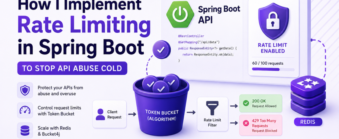 How I Implement Rate Limiting in Spring Boot to Stop API Abuse Cold