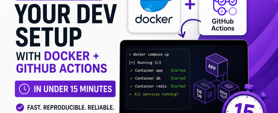 Automate Your Local Development Environment with Docker + GitHub Actions in Under 15 Minutes