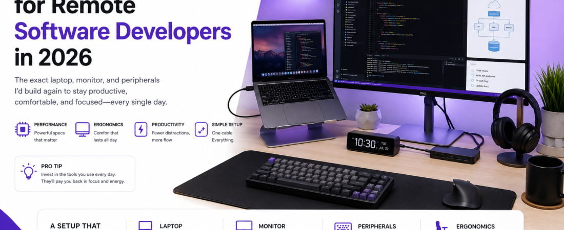 Best Laptop Setup for Remote Software Developers in 2026