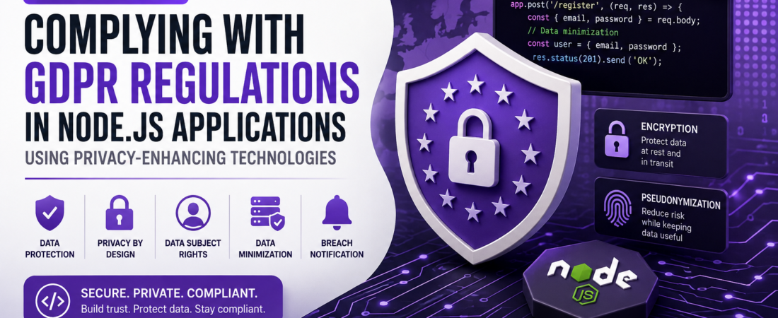 GDPR Compliance in Node.js