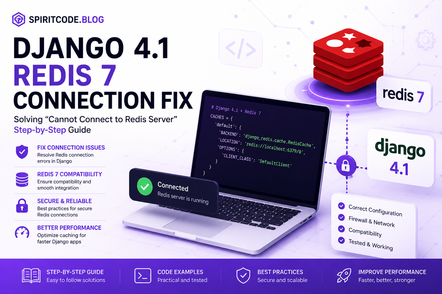 Django 4.1 Redis 7 Connection Fix